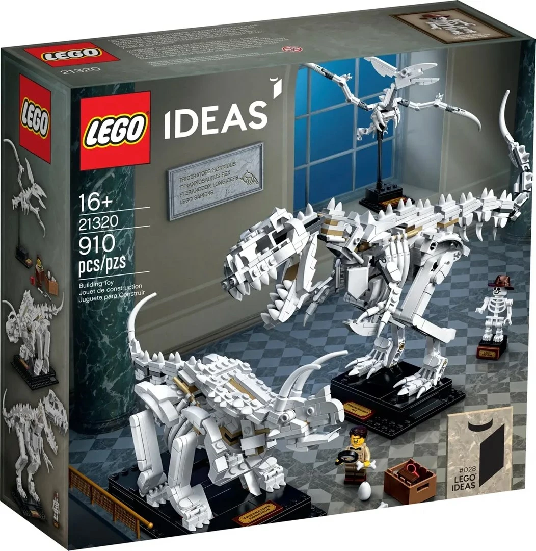 Lodra LEGO IDEAS 21320 Dinosaur Fossils, 910 pjesë