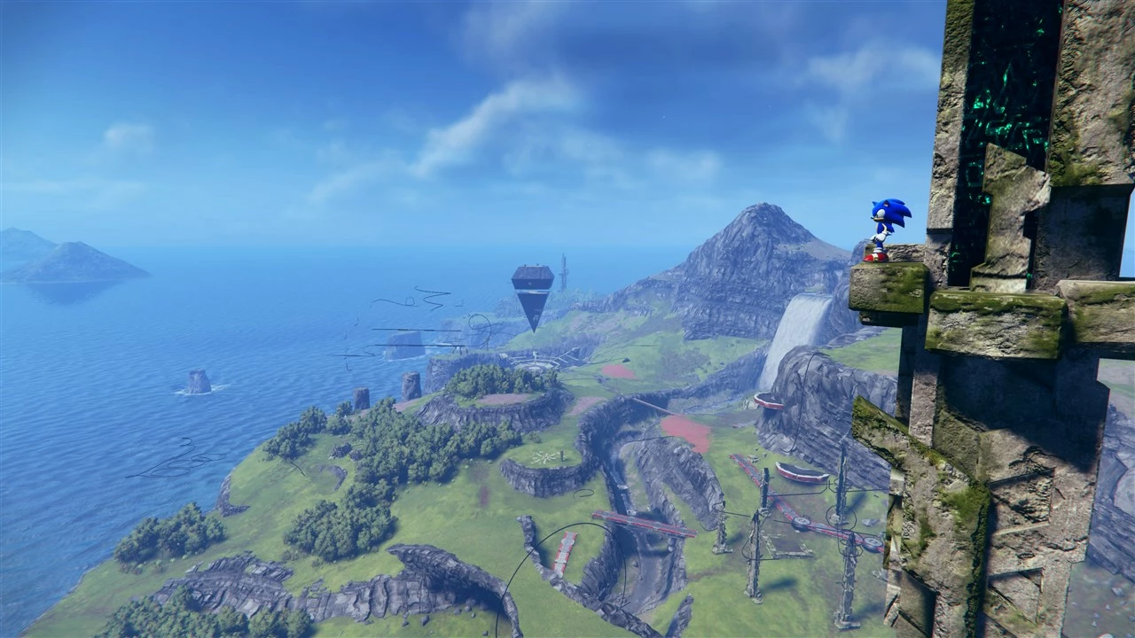 Lojë SEGA Sonic Frontiers PS4 (PlayStation 4), PEGI 7