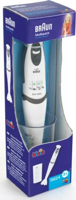 Lodër blender Klein Braun, për fëmijë, gri/bardhë