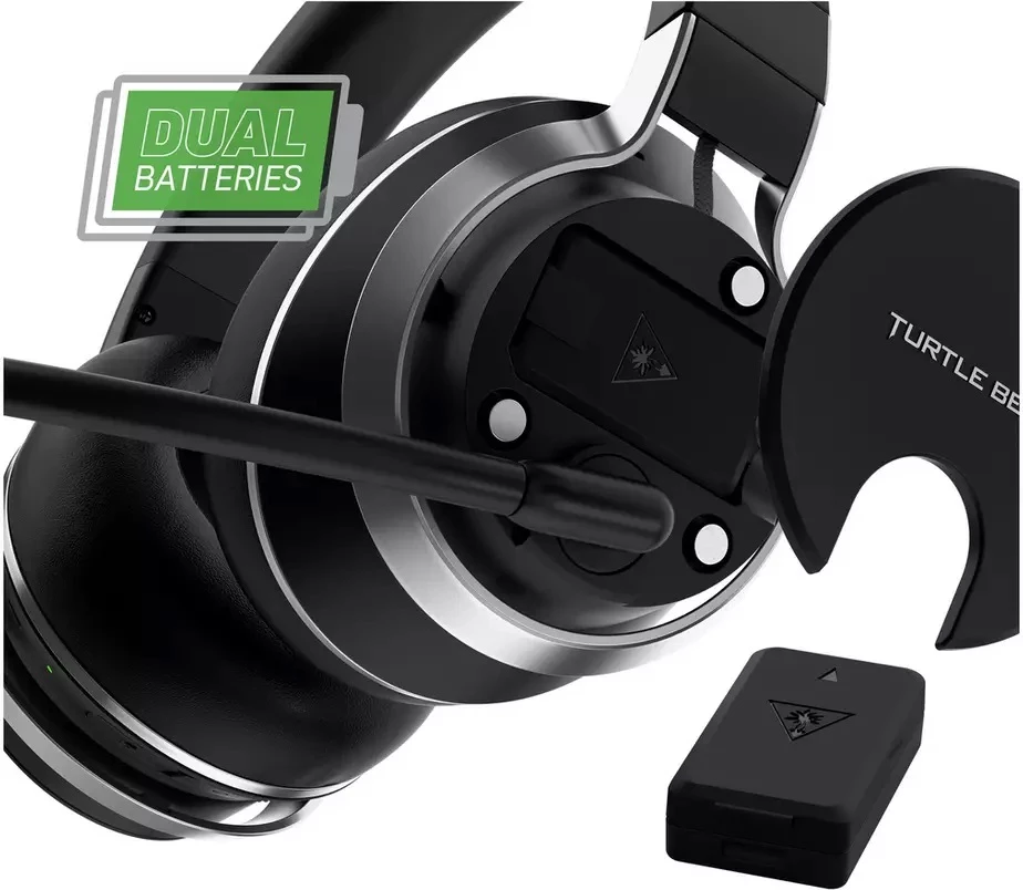 Kufje gaming Turtle Beach Stealth Pro për Xbox, wireless 2.4GHz + Bluetooth, ANC, surround sound, të zeza