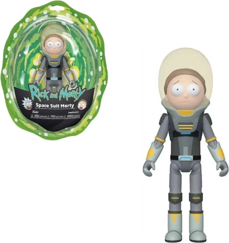 Figurë aksioni Funko Rick & Morty Space Suit Morty, gri
