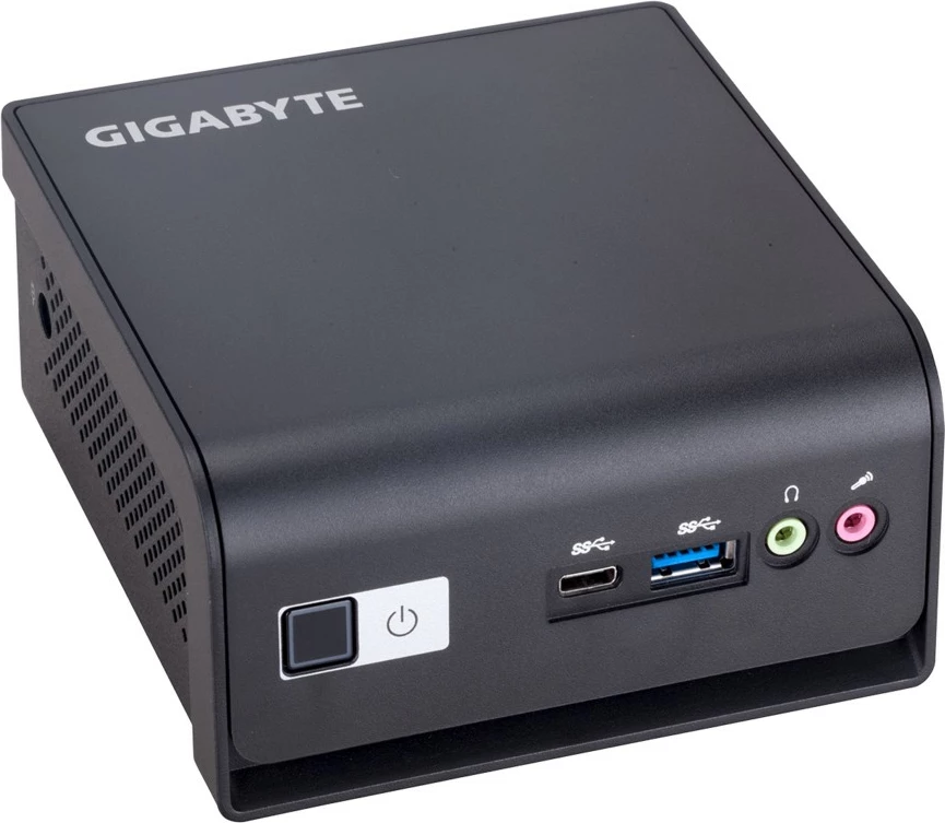Barebone Gigabyte BRIX GB-BMPD-6005, Pentium N6005, Intel UHD Graphics, Wi-Fi, Bluetooth, Kasë mini, e zezë