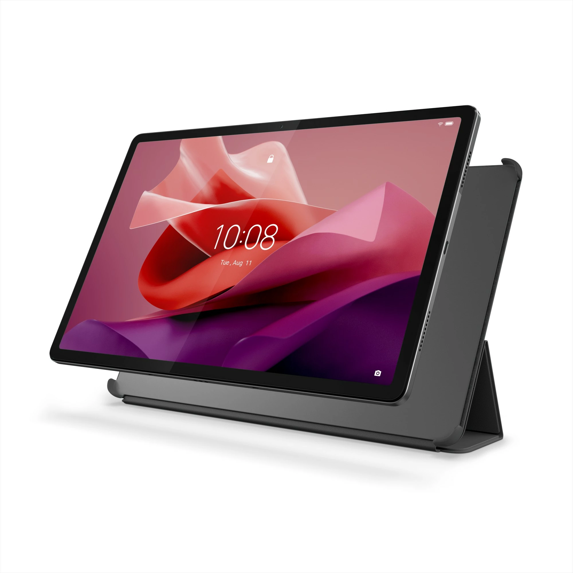 Mbështjellës Lenovo Tab P12 folio, poliuretani, gri