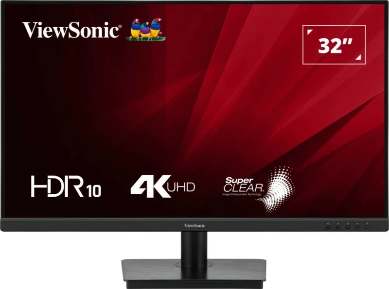 Monitor Viewsonic VA3208-4K-HD 32 inç, 4K UHD, HDR10, HDMI/DP, e zezë