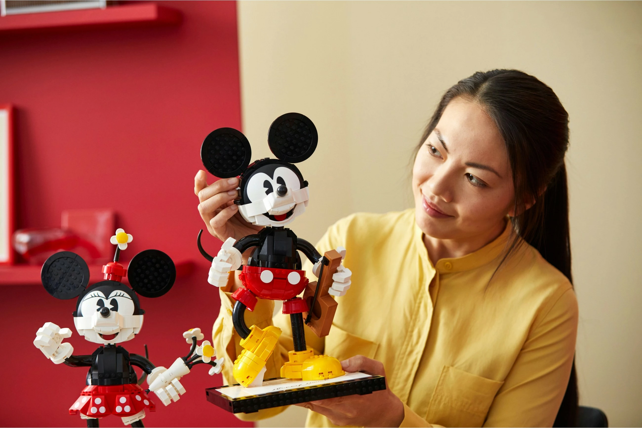 Set ndërtimi LEGO Classic Mickey Mouse & Minnie Mouse, 1739 pjesë, plastikë