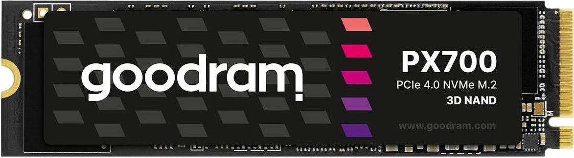 Disk SSD GoodRAM PX700 M2, 1TB PCIe NVMe, e zezë