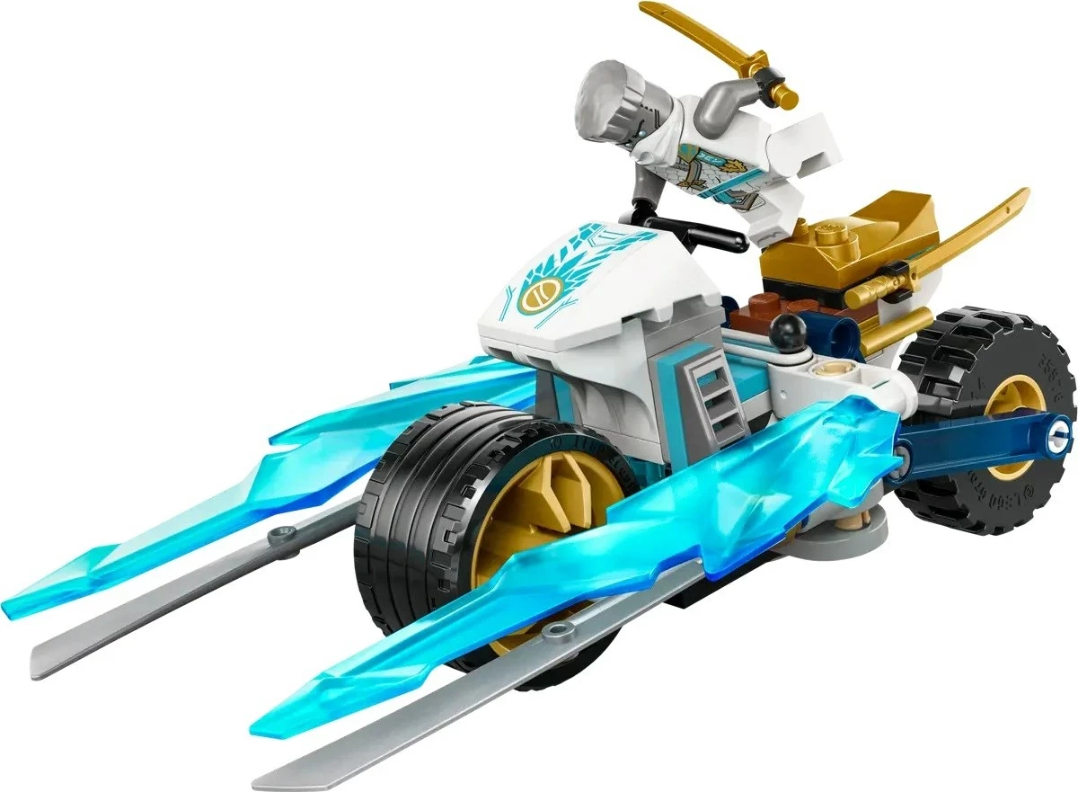 Set LEGO NINJAGO Zane's Ice Motorcycle 71816, 84 pjesë, me minifigurë