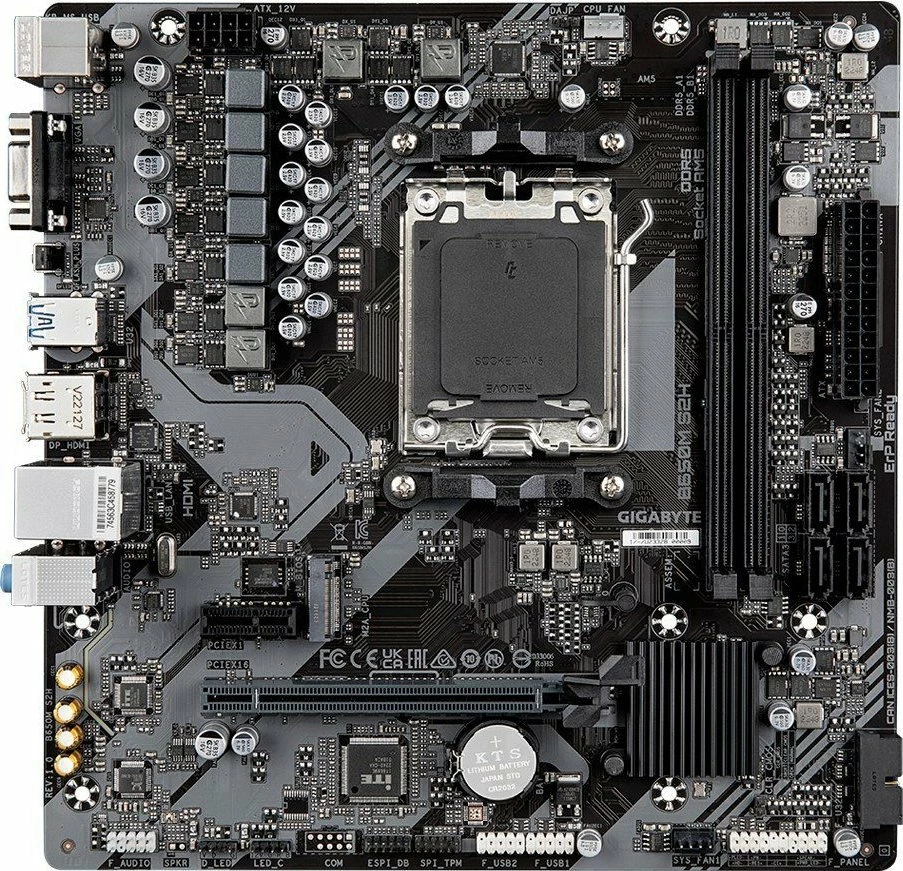 Pllakë amë Gigabyte B650M S2H Micro-ATX, DDR5, PCIe 4.0