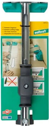 Mjet Wolfcraft 6945000 për tërheqje ledge, Çelik, Argjendtë