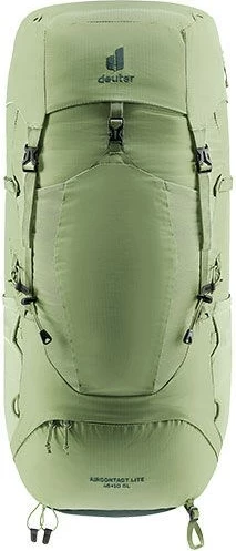Çantë shpine Deuter Aircontact Lite 45+10 SL, për femra, Jeshile