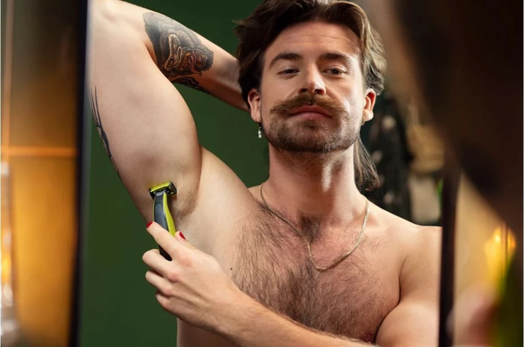 Tehe rroje Philips OneBlade QP624/50, set 2 copë, me koka trupi