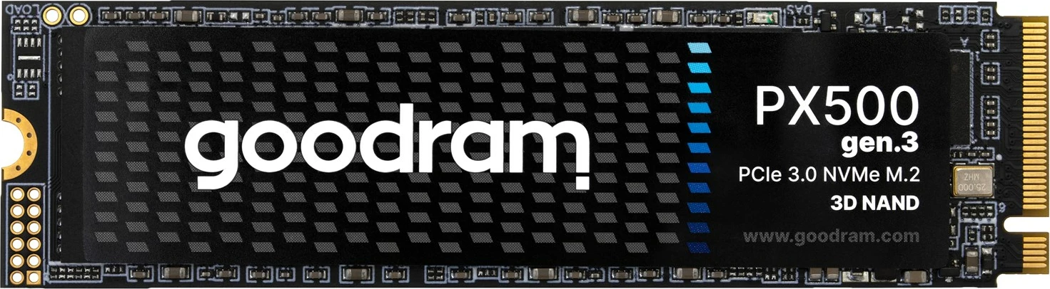 SSD Goodram PX500 GEN.3, 256 GB, M.2, PCIe 3.0, NVMe, 3D NAND