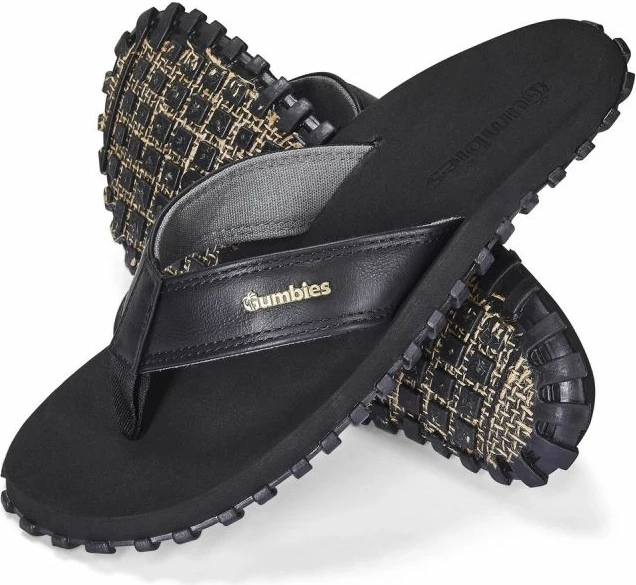 Flip-flops Gumbies, për meshkuj dhe fëmijë, të zeza