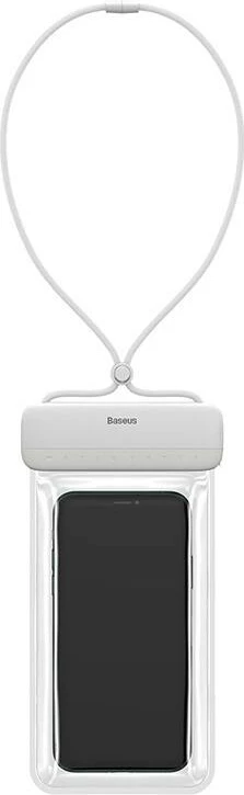 Mbështjellës i papërshkueshëm nga uji për celular Baseus AquaGlide, P60263700213-00, i bardhë