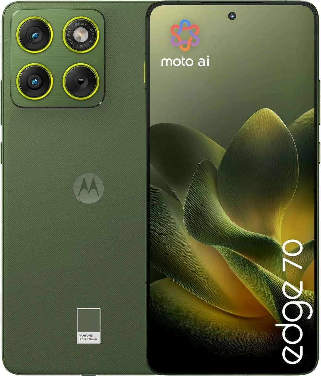Celular Motorola Edge 70 12+512GB 5G Pantone Bronze Green