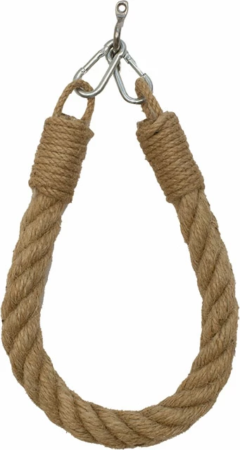 Mbajtës letre higjienike PWF-0226 metal dhe litar 12x3x38cm