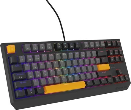 Tastierë mekanike Genesis Thor 230, TKL, RGB Outemu Red, gri e zezë