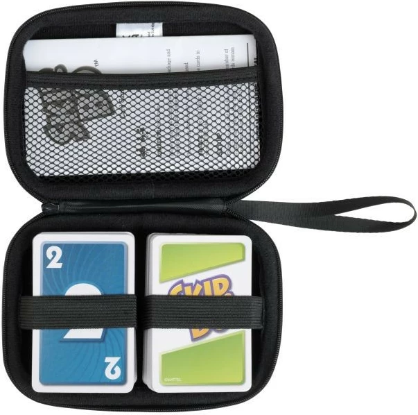 Kuti mbrojtëse për letra Skip-Bo Klein 5904, plastike, e zezë/dekorative/jeshile/bardhë