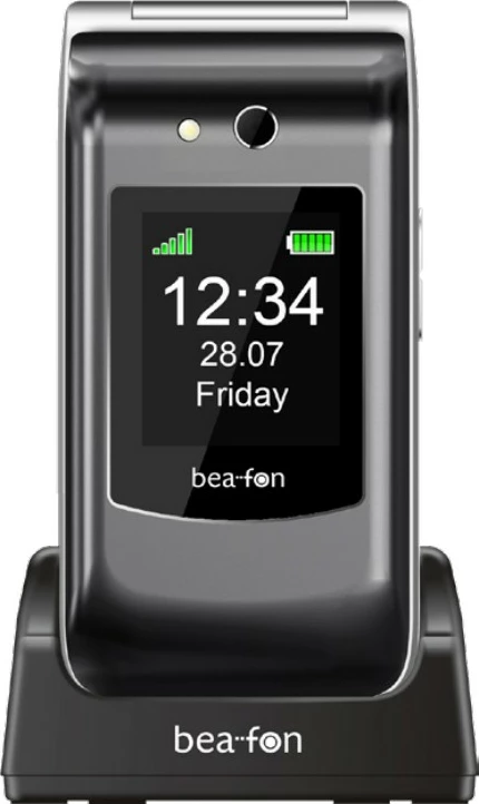 Celular Beafon SL646, Clamshell, Single SIM, 2.8", Bluetooth, 1000 mAh, Anthracite