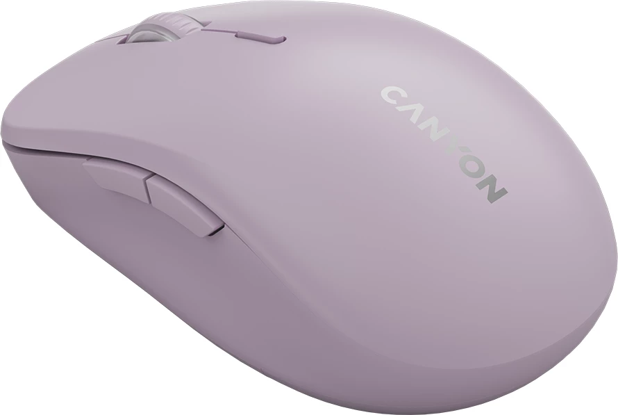 Maus CANYON MW-12 wireless dual mode (Bluetooth/2.4GHz), 2400 DPI, 6 butona, rozë, me receiver + bateri