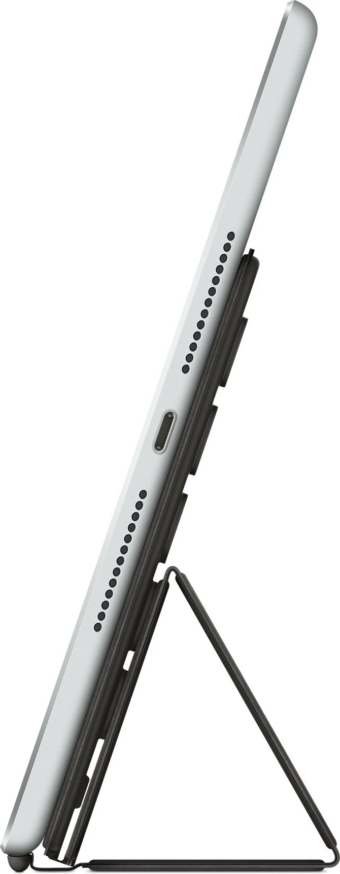 Tastierë Smart Apple për iPad 7/8/9 dhe iPad Air 3, Spanjisht, e zezë