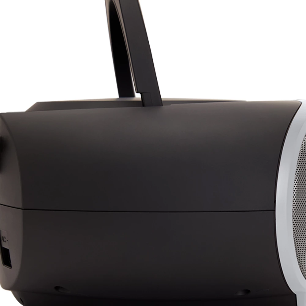 Boombox AIWA BBTU-500DAB/SL, CD/MP3, DAB+/FM, Bluetooth 5.0, USB 64 GB, gri/argjendtë, me telekomandë