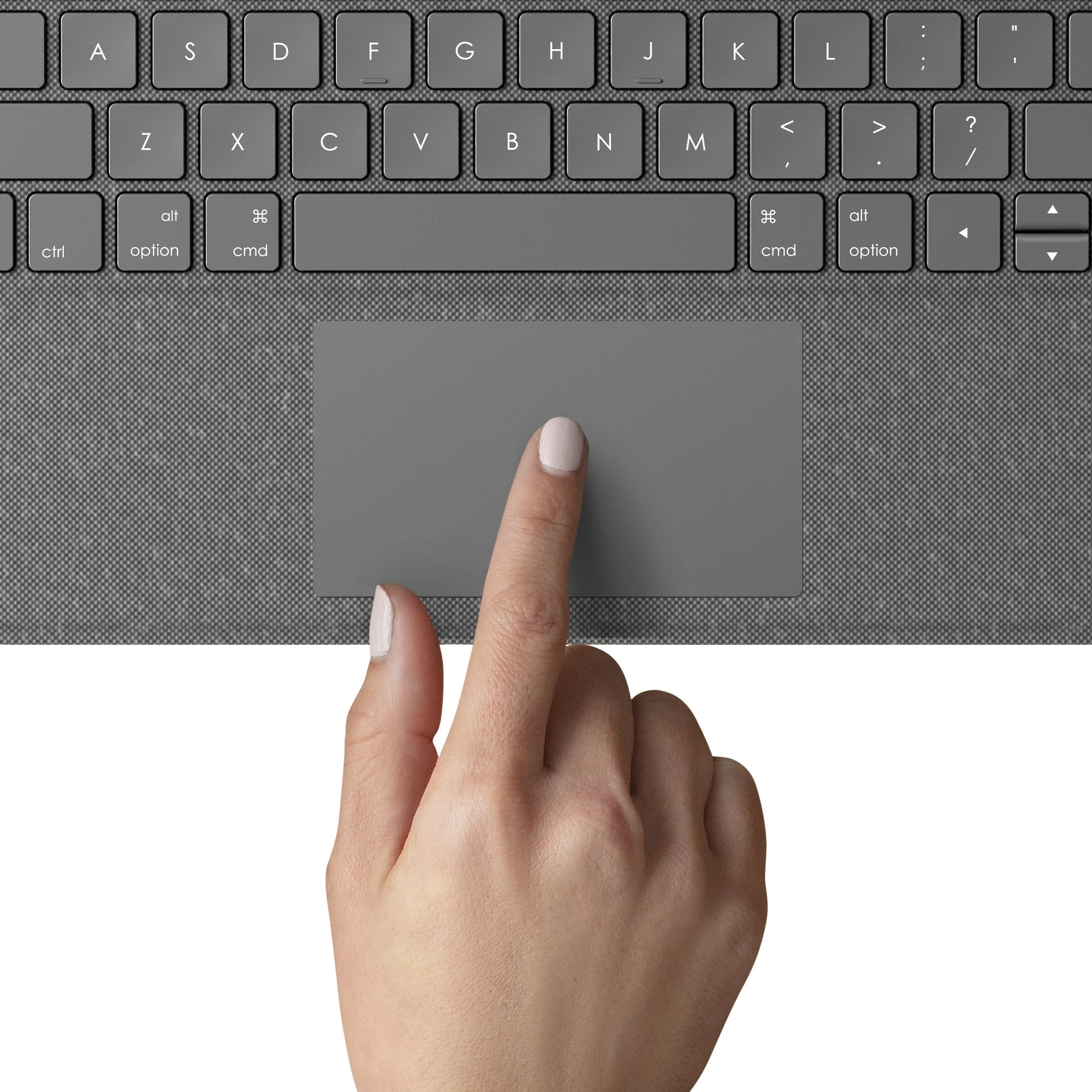 Tastierë me mbështjellës Logitech Slim Folio për iPad Air 10.9"/iPad Pro 11", Bluetooth, Oxford Grey