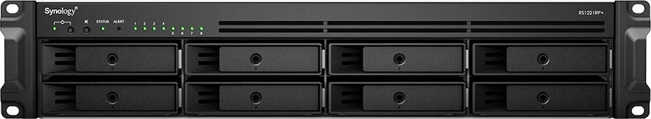 Server Synology RackStation RS1221RP+ NAS/storage server Rack (2U) Ethernet LAN Black V1500B