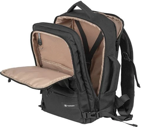 Shpinore Natec Camel Lite, 15.6 inç, 19L, e zezë
