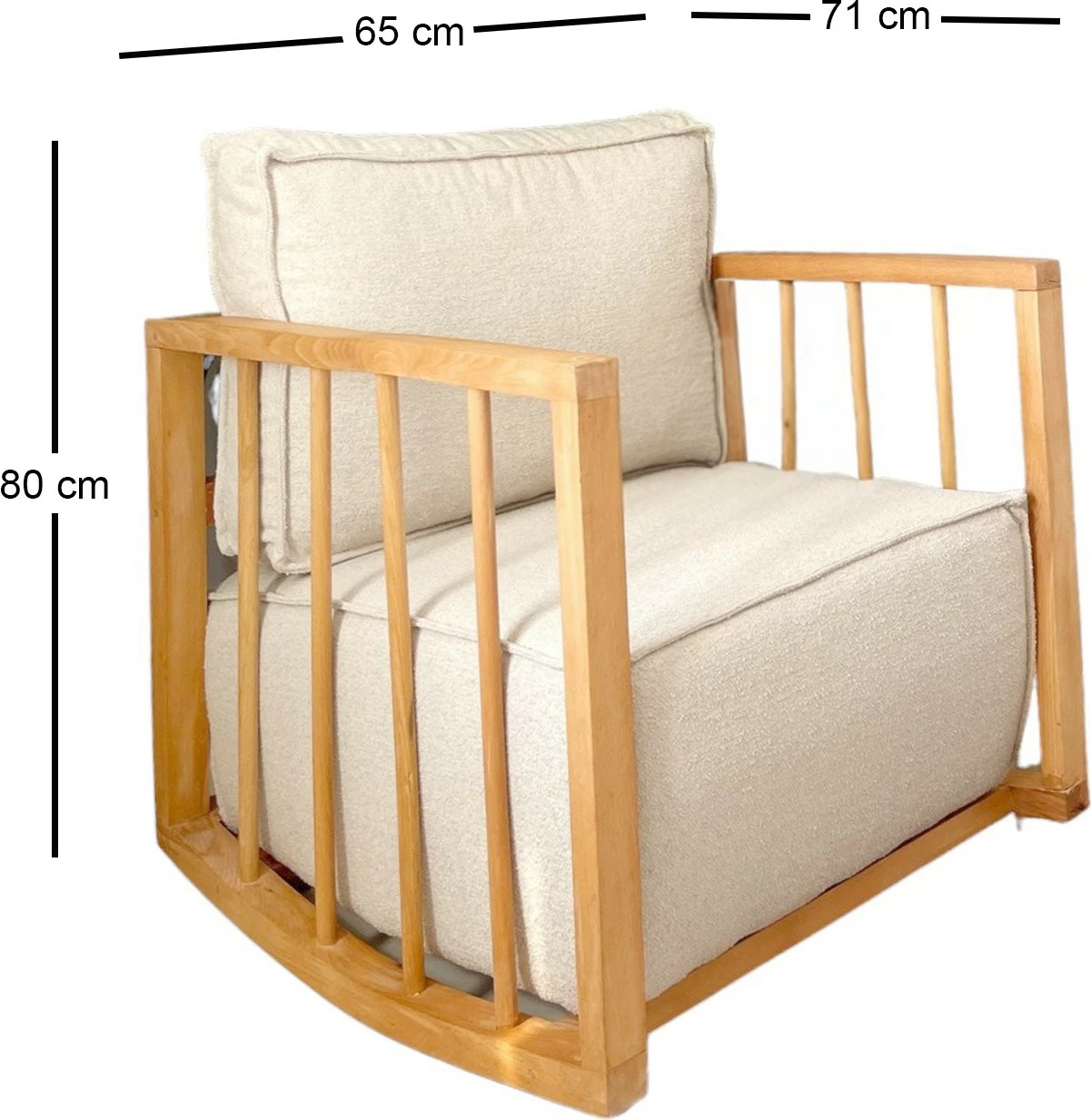 Karrige sallonese sallanan, Atelier del Sofa, Teddy e bardhë