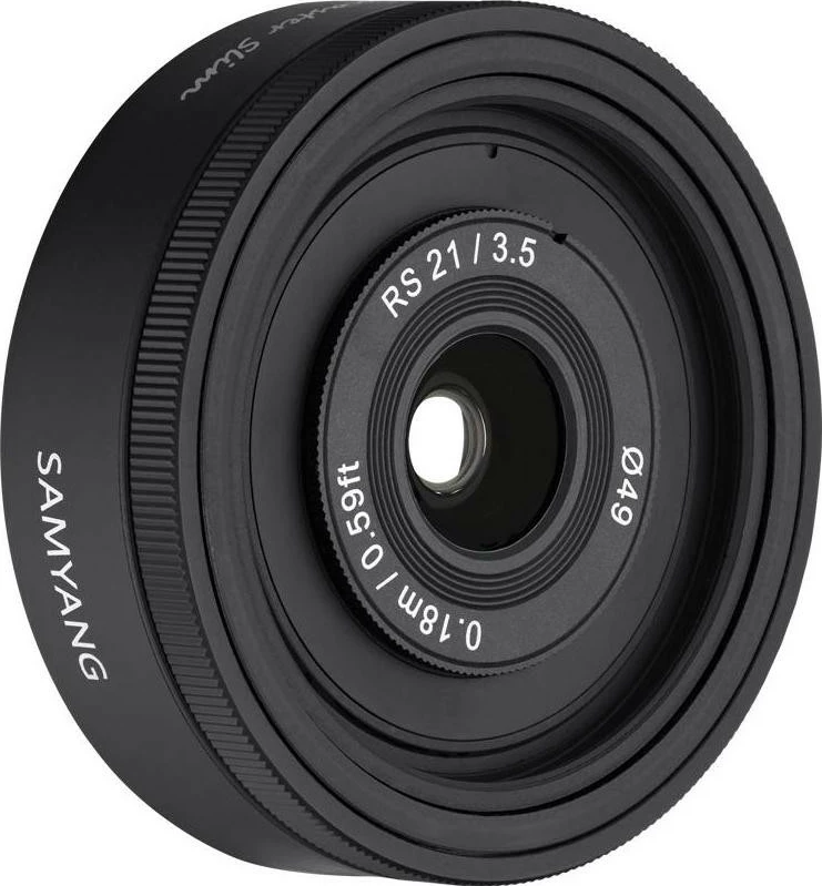 Lentë Samyang Remaster Slim, Montim Sony E, Fokus i fiksuar