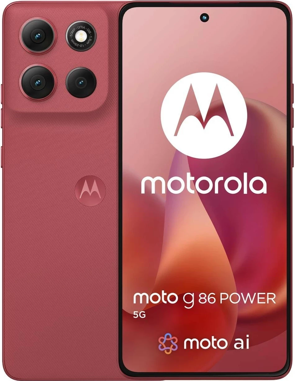 Celular Motorola Moto G86 5G, 12/256GB, Chrysanthemum (Pink)