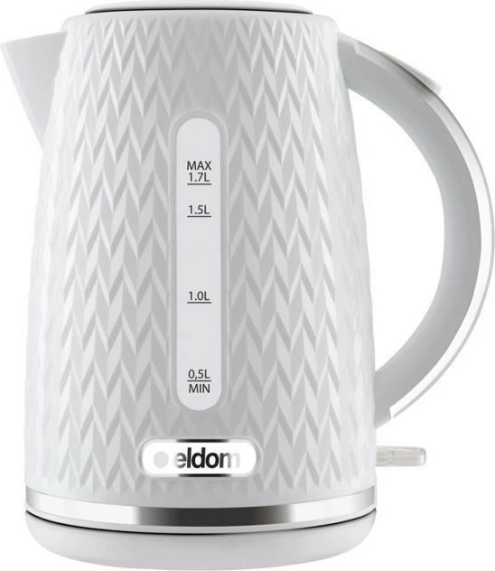 Çajnik Eldom Nelo C260B, 1.7L, i bardhë