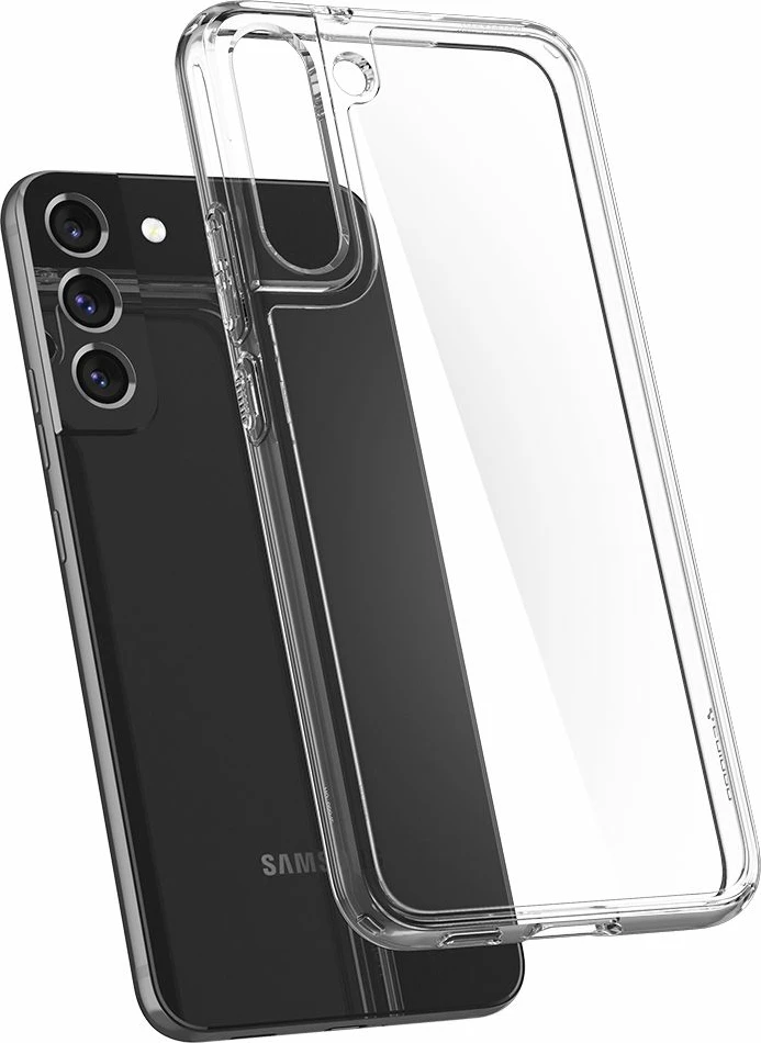 Mbështjellës Spigen Ultra Hybrid për Samsung Galaxy S22, Transparent