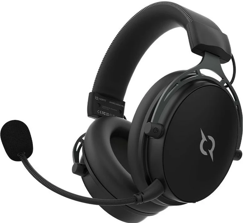 Kufje gaming wireless AQIRYS Andromeda Pro, mikrofon i ndashëm, e zezë
