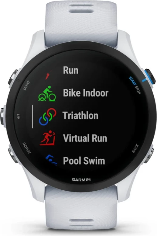 Smartwatch Garmin Forerunner® 255 Music Whitestone, 46 mm