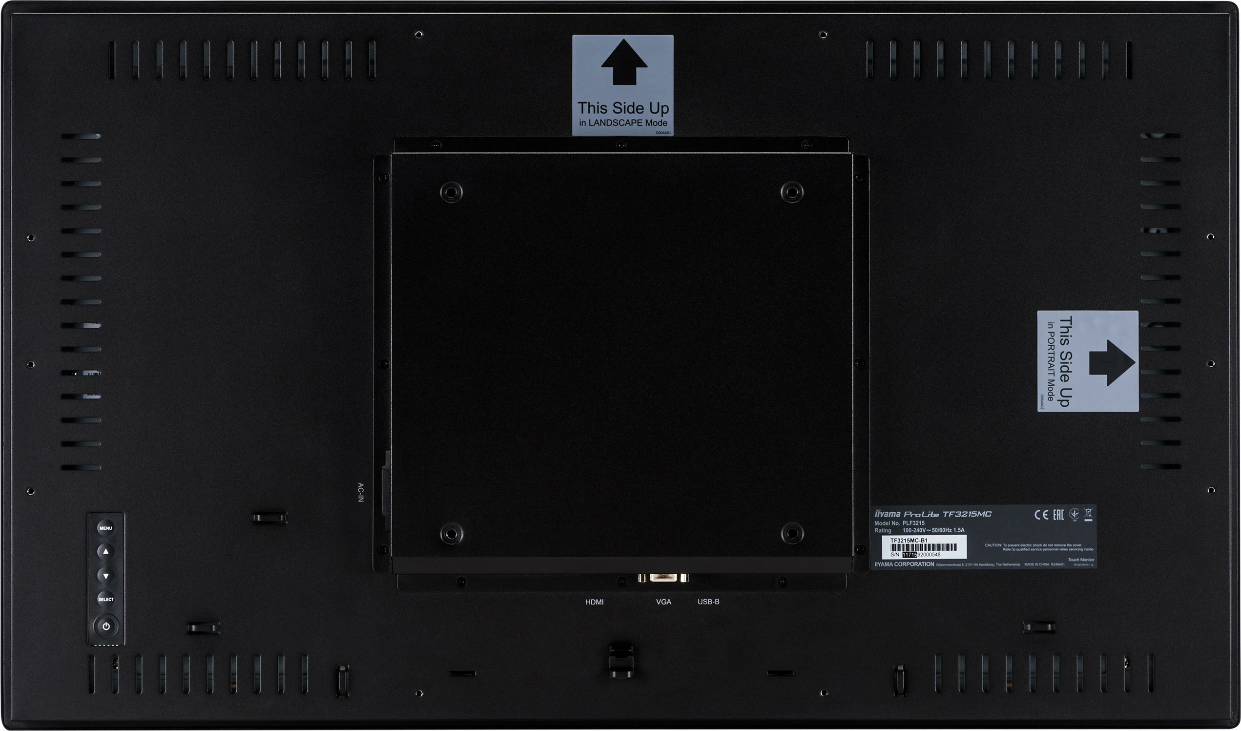 Monitor iiyama ProLite TF3215MC-B2AG, 31.5", Full HD, LED, i zi