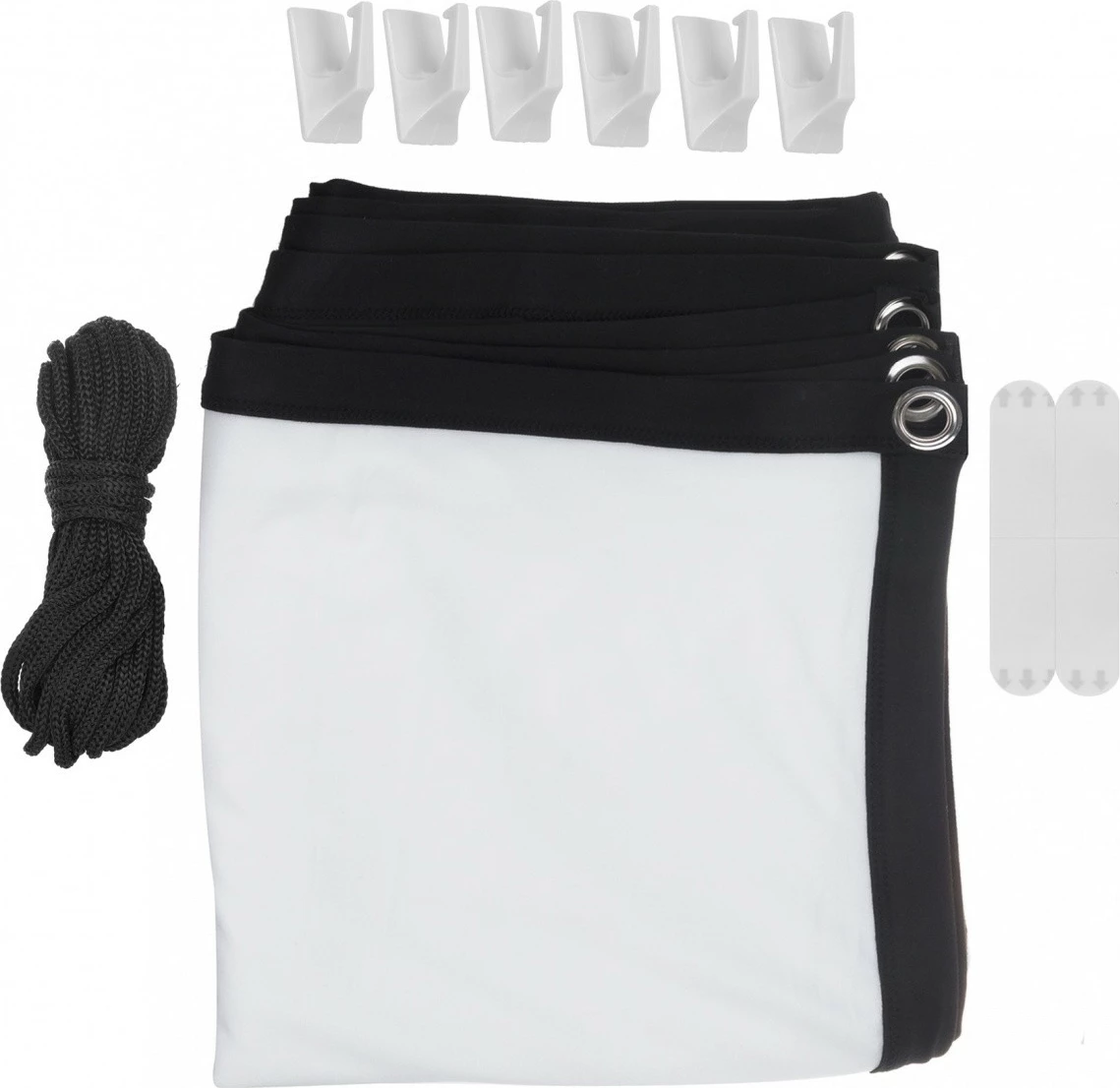 Ekran projekcioni Maclean MC-980, 84", manual, 16:9, kornizë e zezë 25mm