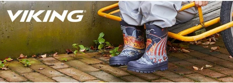 Çizme për fëmijë Viking, rozë