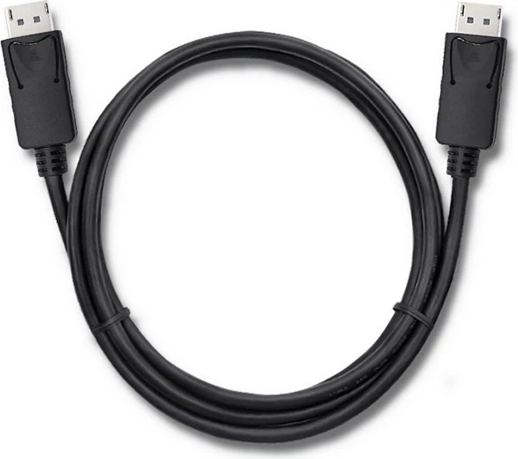 Kabllo DisplayPort Qoltec 50372, 1.5m, v1.2, e zezë