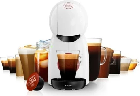 Makine kafeje me kapsula Krups NESCAFÉ Dolce Gusto KP1A31, 0.8L, Bardhë