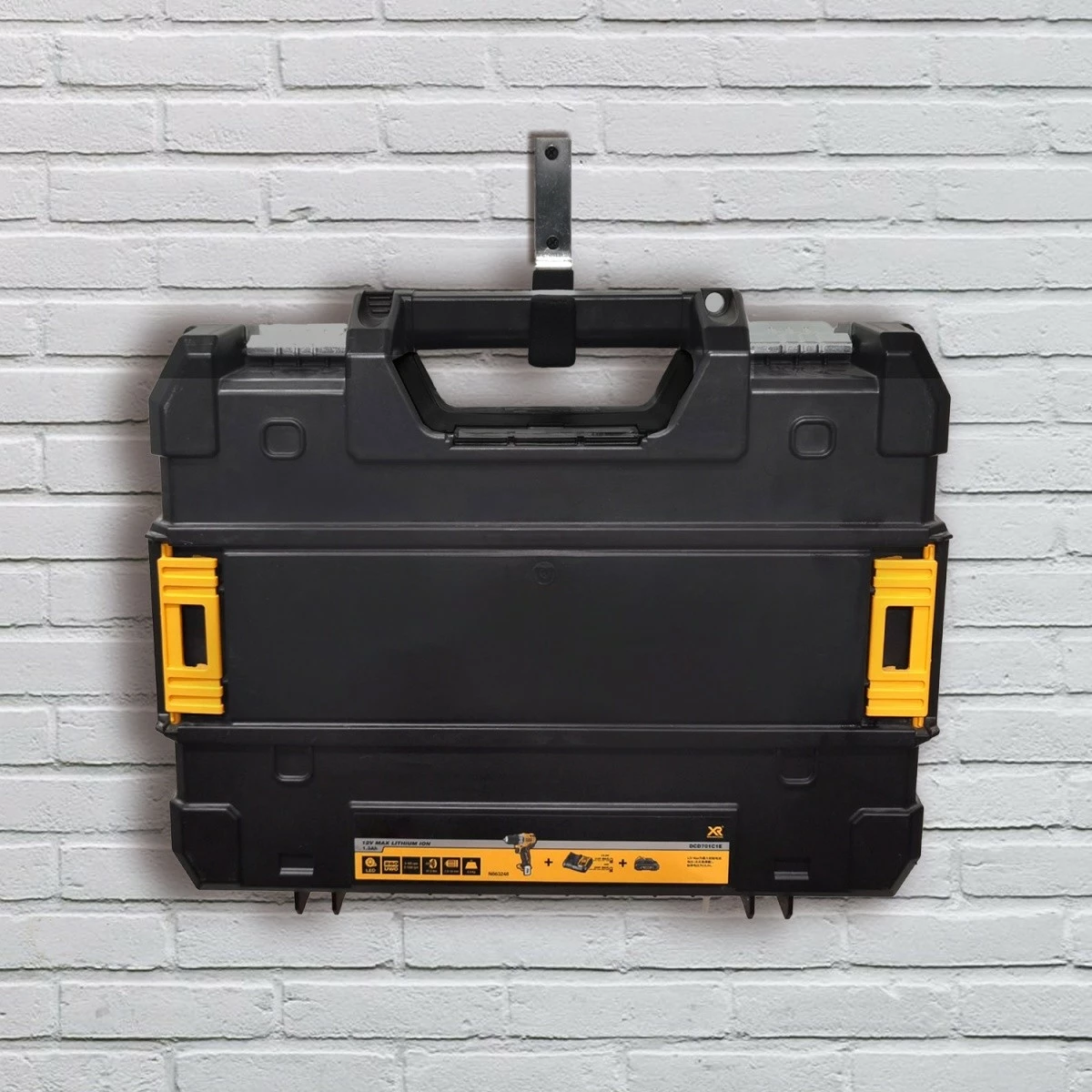 Mbajtëse muri Maclean MC-435, çelik, 15 kg, e zezë/argjend