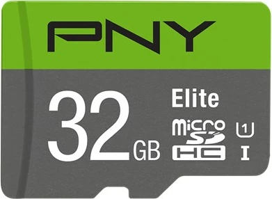 Kartelë memorie MicroSDHC PNY Elite 32 GB, Class 10, e gjelbër