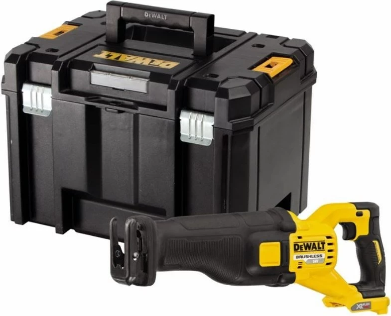 Sharrë reciproke DeWalt DCS389NT, FlexVolt 54V, TSTAK, Zezë, Verdhë