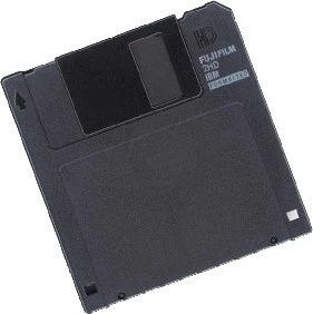 Disketë Fujifilm MF2HD 3.5 inch, 2MB, paketë 10 copë, e zezë