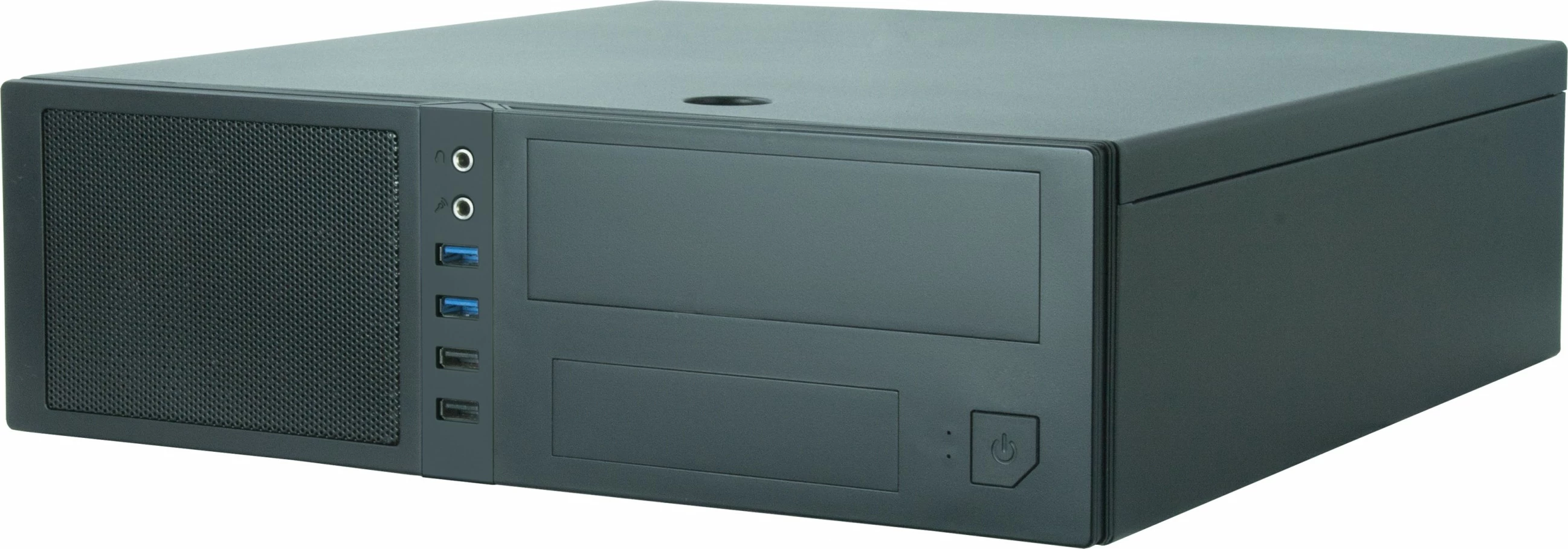 Kasë Chieftec CS-12B-300, Mini Tower, Mini-ITX, e zezë