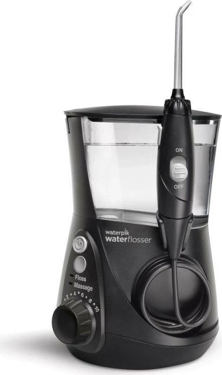 Irigator dhëmbësh Waterpik WF-66x, 7 koka, 10 nivele, i zi