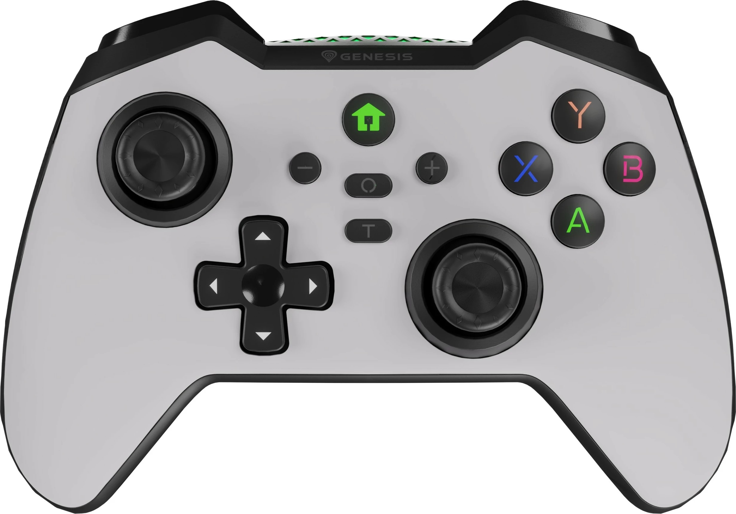 Gamepad Genesis MANGAN 400 wireless, 1000mAh, bardhë