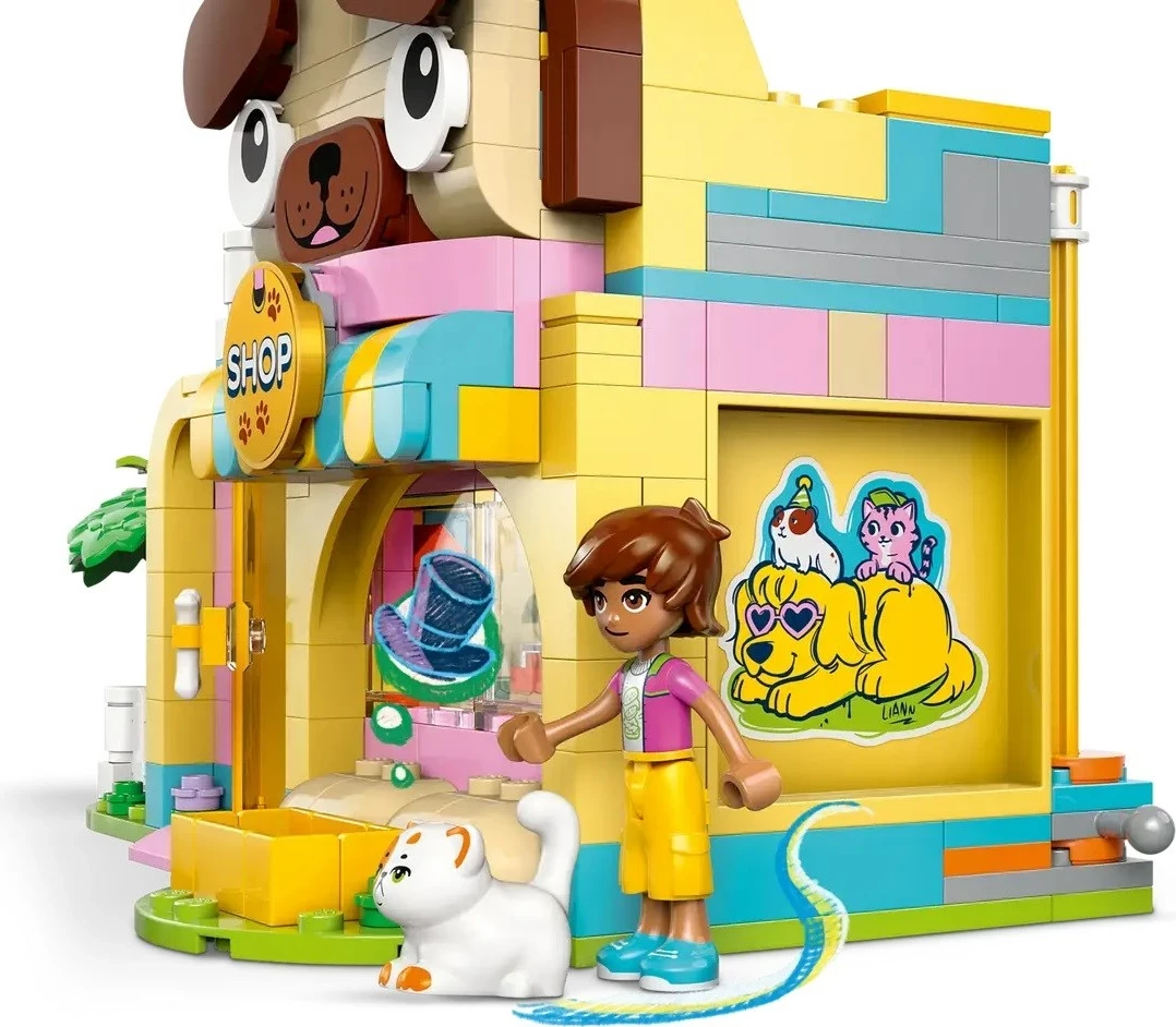 Set LEGO Friends 42650 Dyqan Aksesorësh për Kafshë
