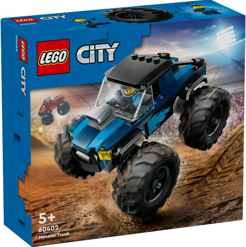 Set LEGO City Monster Truck 60402, 148 pjesë, Blu